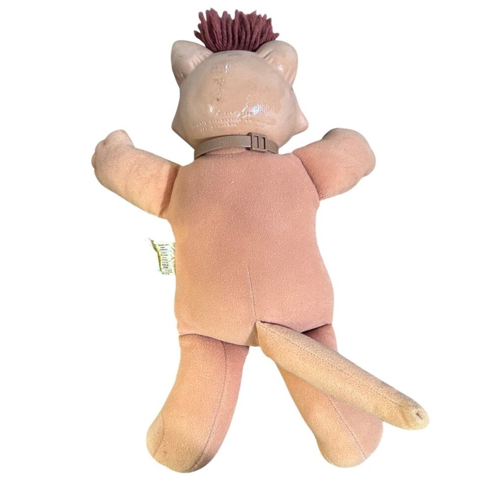 Vintage 1983 Cabbage Patch Kids Koosas Kitty Doll Plush & Vinyl Tan Cat Collecti - Picture 3 of 15